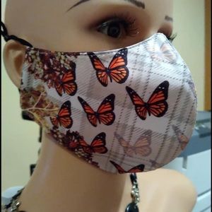 Beautiful butterfly mask
